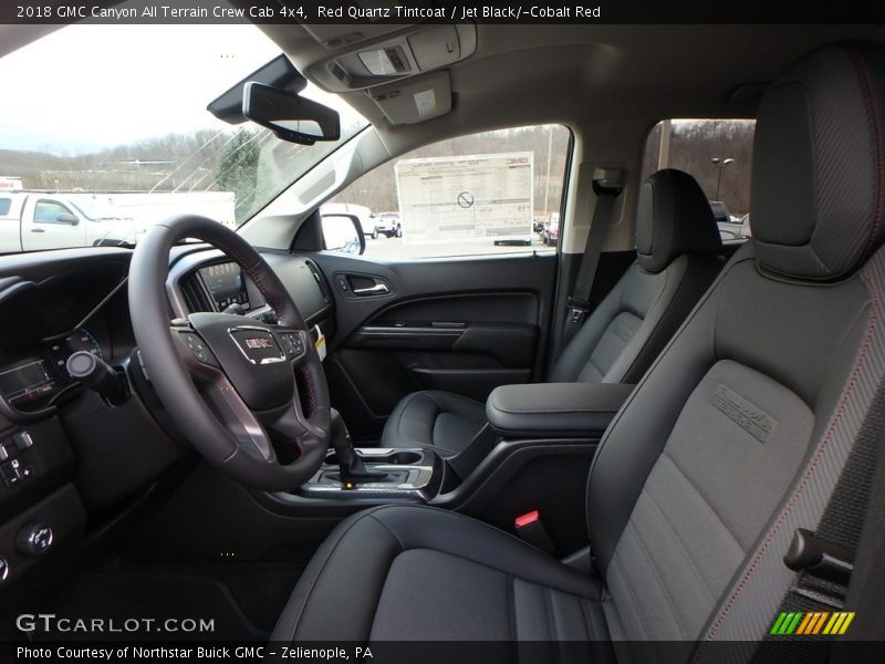 Red Quartz Tintcoat / Jet Black/­Cobalt Red 2018 GMC Canyon All Terrain Crew Cab 4x4