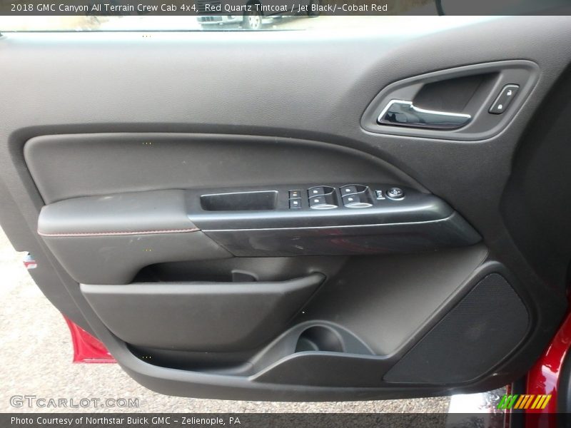 Red Quartz Tintcoat / Jet Black/­Cobalt Red 2018 GMC Canyon All Terrain Crew Cab 4x4