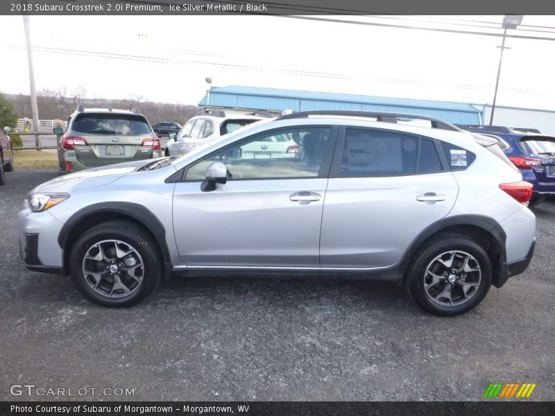Ice Silver Metallic / Black 2018 Subaru Crosstrek 2.0i Premium