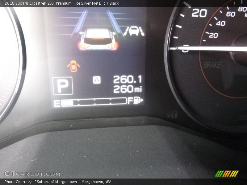 Ice Silver Metallic / Black 2018 Subaru Crosstrek 2.0i Premium
