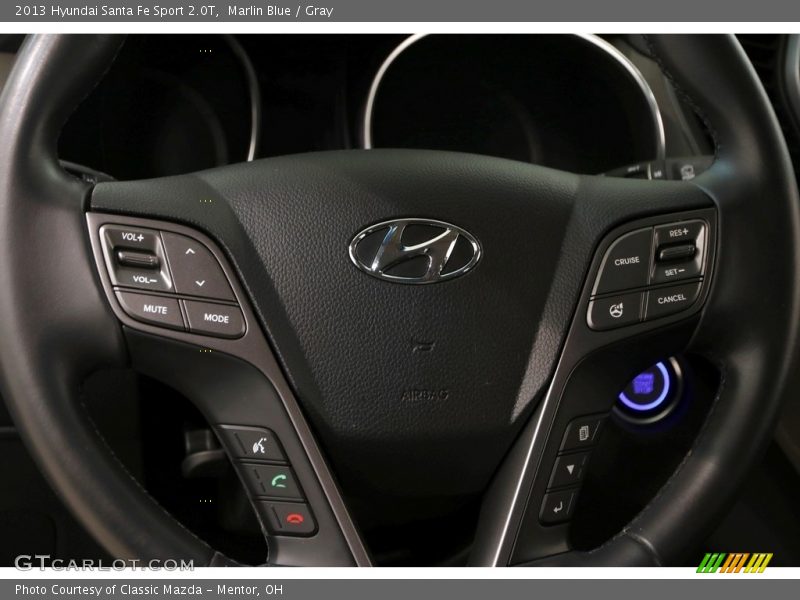 Marlin Blue / Gray 2013 Hyundai Santa Fe Sport 2.0T