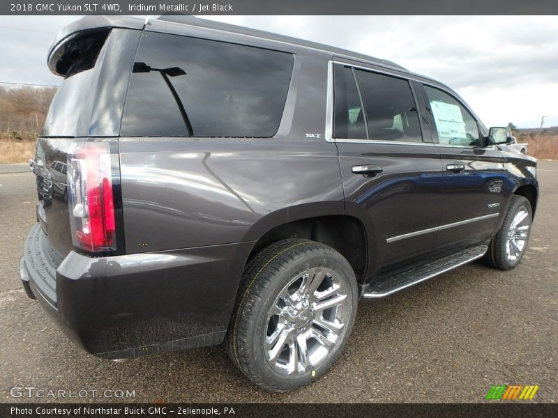 Iridium Metallic / Jet Black 2018 GMC Yukon SLT 4WD