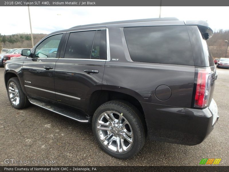 Iridium Metallic / Jet Black 2018 GMC Yukon SLT 4WD