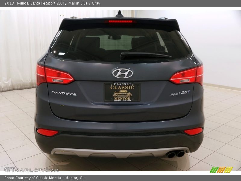 Marlin Blue / Gray 2013 Hyundai Santa Fe Sport 2.0T