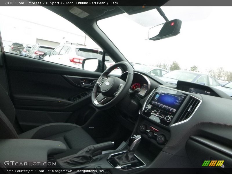 Lithium Red Pearl / Black 2018 Subaru Impreza 2.0i Sport 4-Door