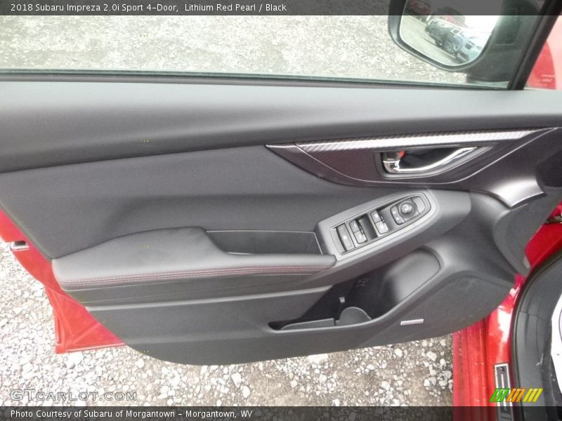 Lithium Red Pearl / Black 2018 Subaru Impreza 2.0i Sport 4-Door