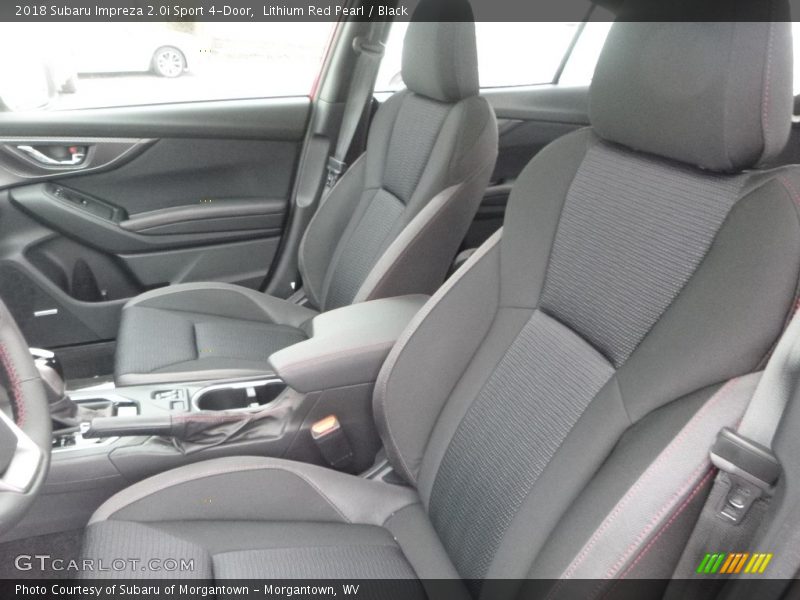 Lithium Red Pearl / Black 2018 Subaru Impreza 2.0i Sport 4-Door