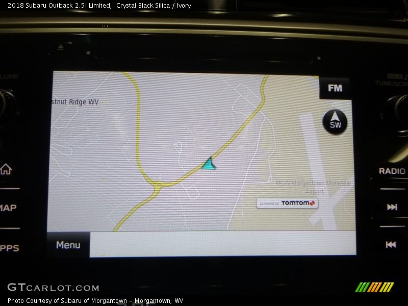 Crystal Black Silica / Ivory 2018 Subaru Outback 2.5i Limited