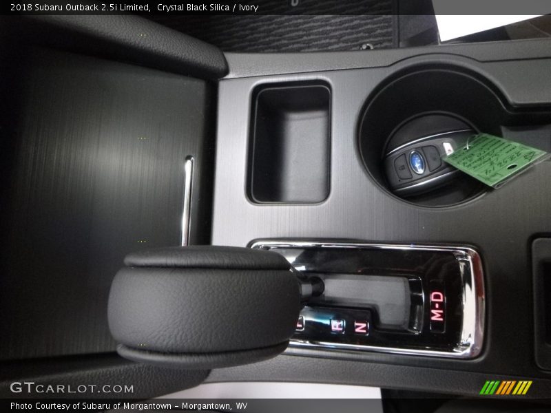 Crystal Black Silica / Ivory 2018 Subaru Outback 2.5i Limited