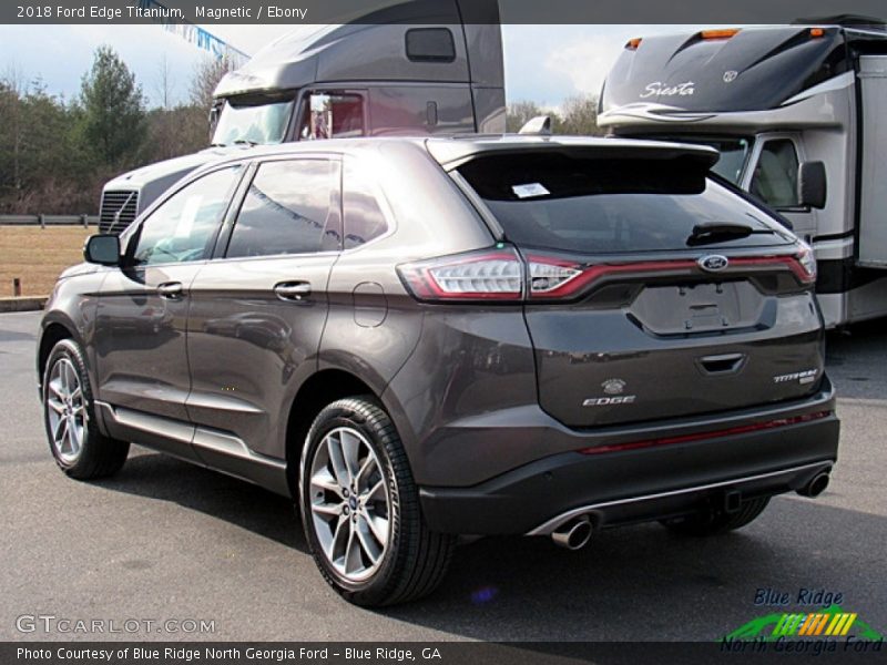 Magnetic / Ebony 2018 Ford Edge Titanium