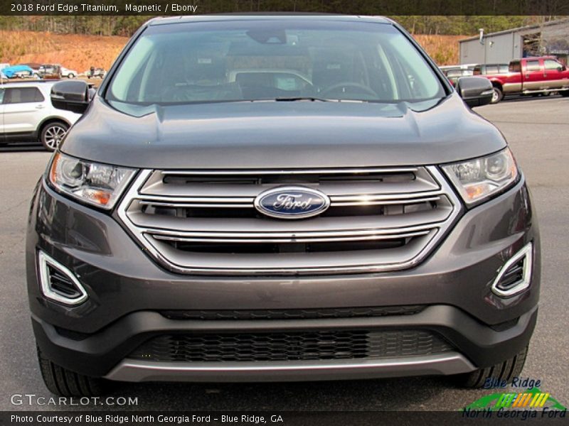 Magnetic / Ebony 2018 Ford Edge Titanium