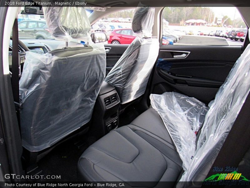 Magnetic / Ebony 2018 Ford Edge Titanium