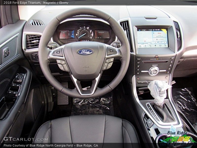 Magnetic / Ebony 2018 Ford Edge Titanium