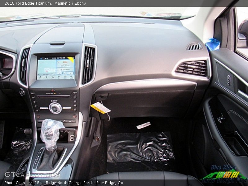 Magnetic / Ebony 2018 Ford Edge Titanium