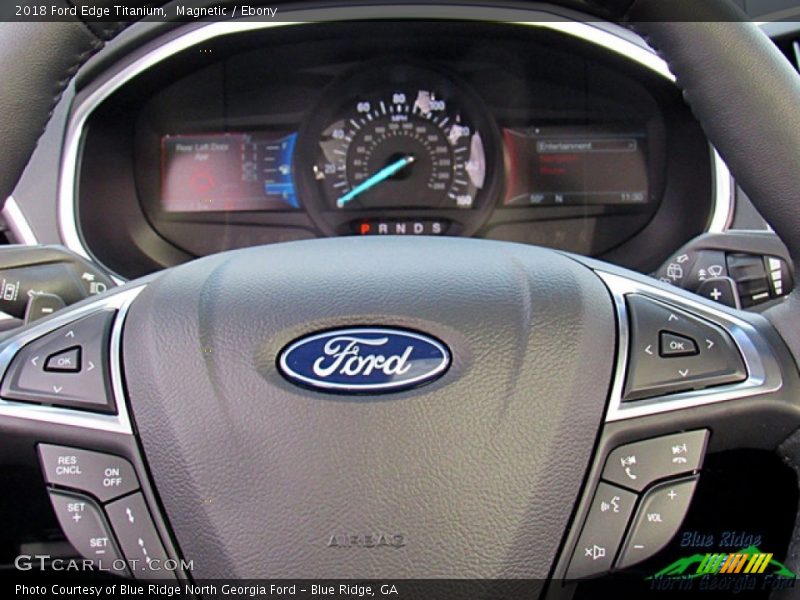 Magnetic / Ebony 2018 Ford Edge Titanium