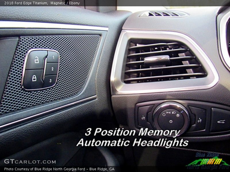Magnetic / Ebony 2018 Ford Edge Titanium