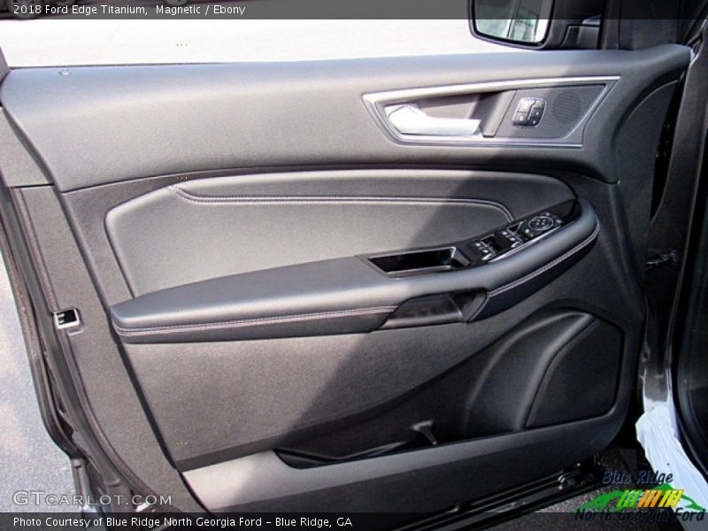 Magnetic / Ebony 2018 Ford Edge Titanium