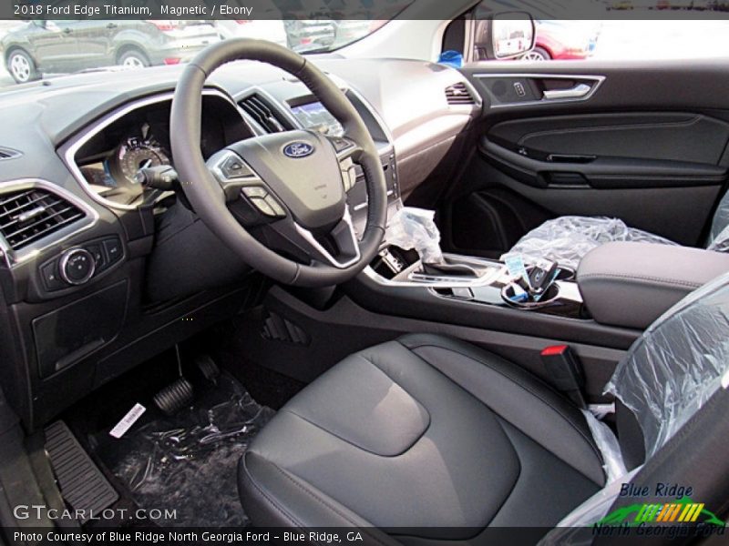 Magnetic / Ebony 2018 Ford Edge Titanium