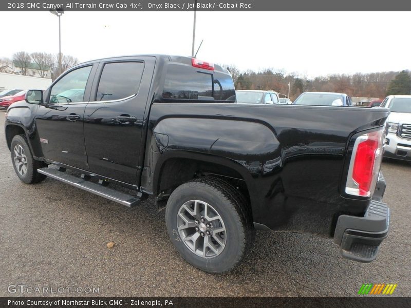 Onyx Black / Jet Black/­Cobalt Red 2018 GMC Canyon All Terrain Crew Cab 4x4