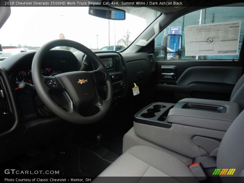 Summit White / Dark Ash/Jet Black 2018 Chevrolet Silverado 3500HD Work Truck Regular Cab 4x4