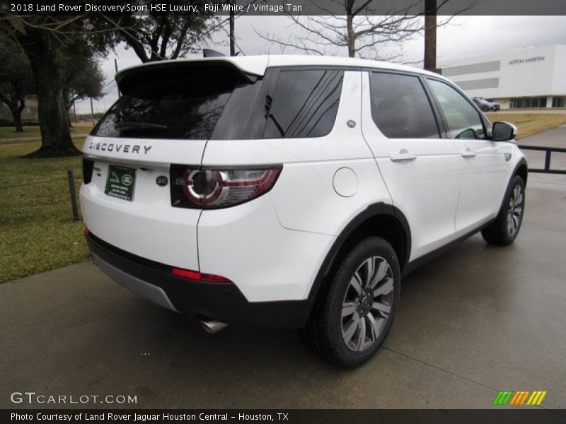 Fuji White / Vintage Tan 2018 Land Rover Discovery Sport HSE Luxury