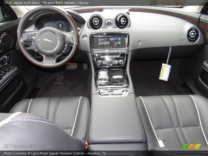 Farallon Black Metallic / Ebony 2018 Jaguar XJ R-Sport