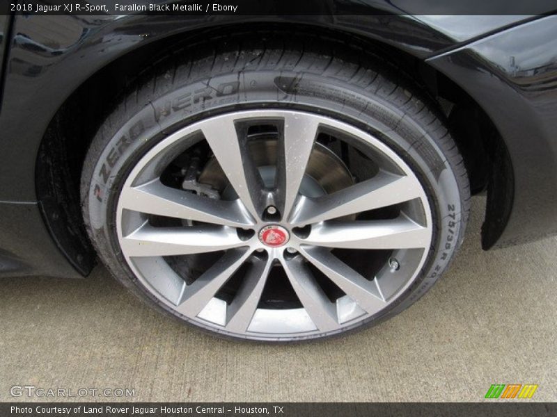 Farallon Black Metallic / Ebony 2018 Jaguar XJ R-Sport