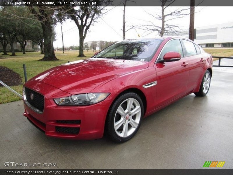 Italian Racing Red / Jet 2017 Jaguar XE 25t Premium