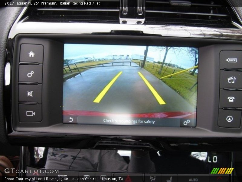 Italian Racing Red / Jet 2017 Jaguar XE 25t Premium