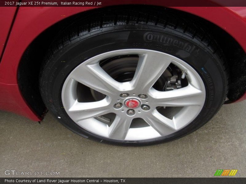 Italian Racing Red / Jet 2017 Jaguar XE 25t Premium
