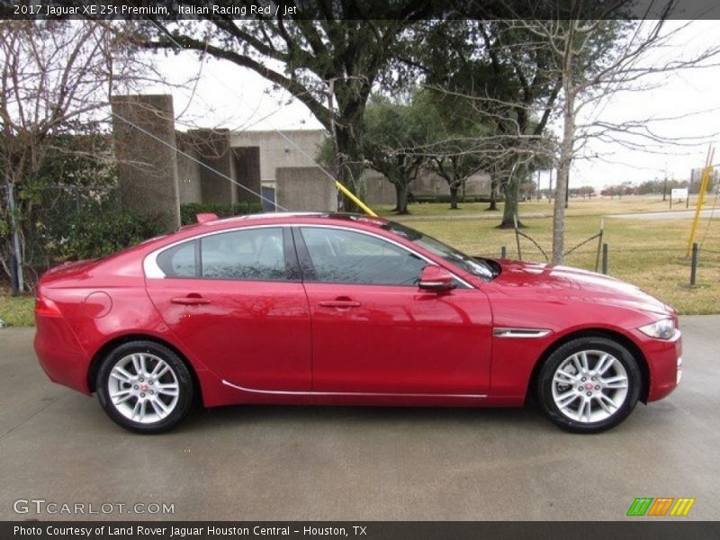 Italian Racing Red / Jet 2017 Jaguar XE 25t Premium