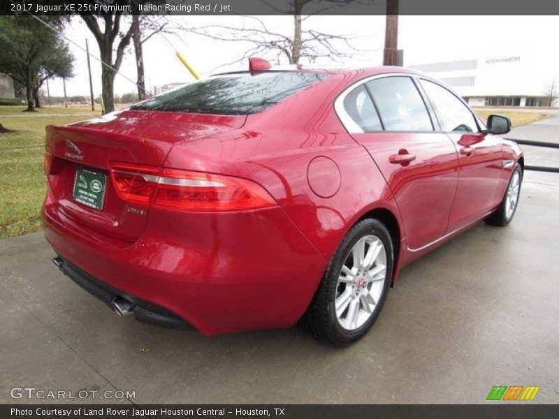 Italian Racing Red / Jet 2017 Jaguar XE 25t Premium