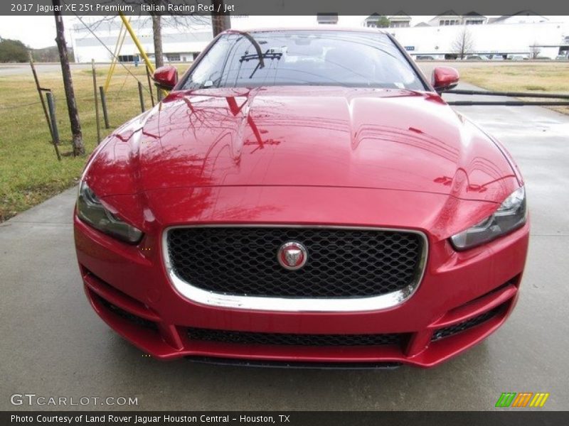 Italian Racing Red / Jet 2017 Jaguar XE 25t Premium
