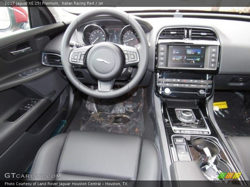 Italian Racing Red / Jet 2017 Jaguar XE 25t Premium
