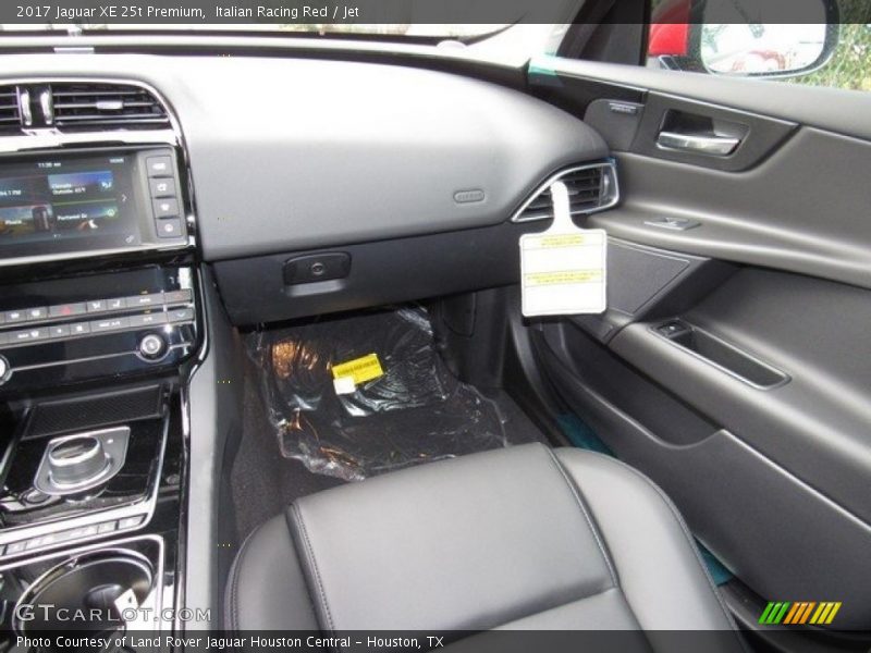 Italian Racing Red / Jet 2017 Jaguar XE 25t Premium