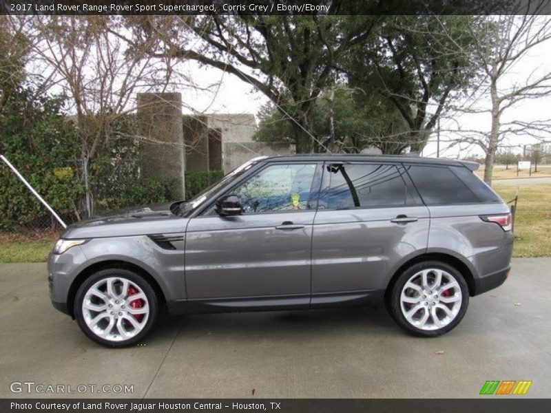 Corris Grey / Ebony/Ebony 2017 Land Rover Range Rover Sport Supercharged