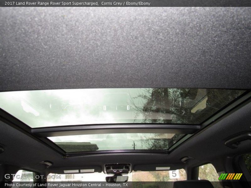 Corris Grey / Ebony/Ebony 2017 Land Rover Range Rover Sport Supercharged