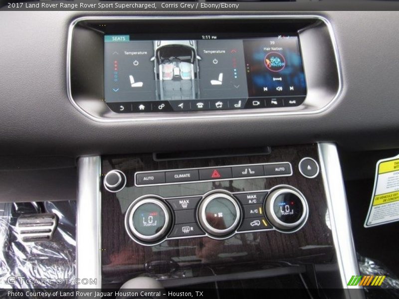 Corris Grey / Ebony/Ebony 2017 Land Rover Range Rover Sport Supercharged