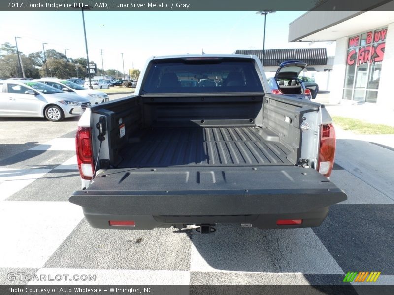 Lunar Silver Metallic / Gray 2017 Honda Ridgeline RTL-T AWD