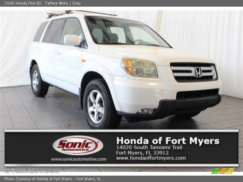 Taffeta White / Gray 2006 Honda Pilot EX