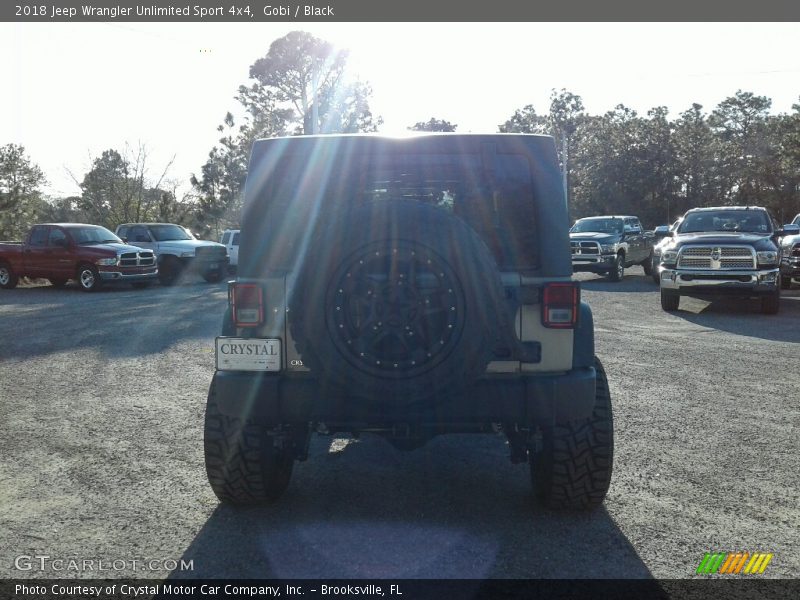 Gobi / Black 2018 Jeep Wrangler Unlimited Sport 4x4