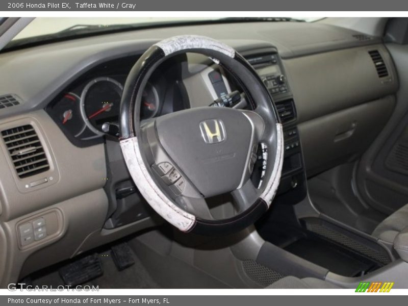 Taffeta White / Gray 2006 Honda Pilot EX