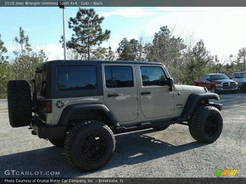 Gobi / Black 2018 Jeep Wrangler Unlimited Sport 4x4