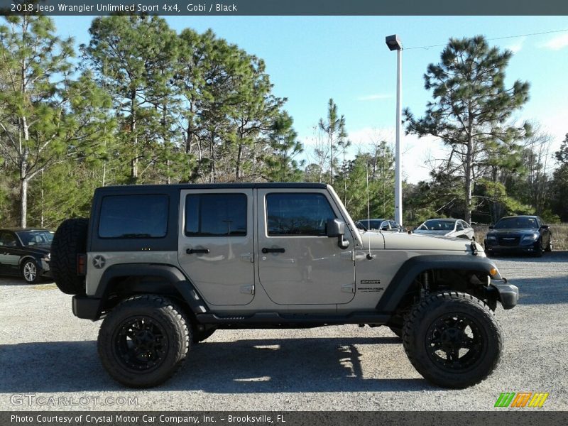 Gobi / Black 2018 Jeep Wrangler Unlimited Sport 4x4
