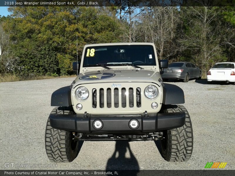 Gobi / Black 2018 Jeep Wrangler Unlimited Sport 4x4