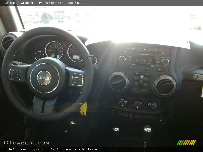 Gobi / Black 2018 Jeep Wrangler Unlimited Sport 4x4