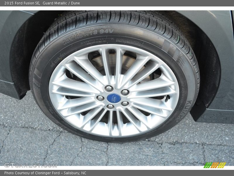 Guard Metallic / Dune 2015 Ford Fusion SE