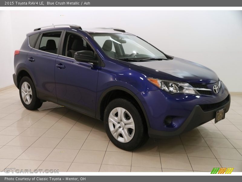 Blue Crush Metallic / Ash 2015 Toyota RAV4 LE