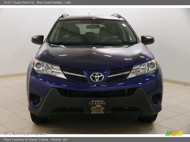 Blue Crush Metallic / Ash 2015 Toyota RAV4 LE
