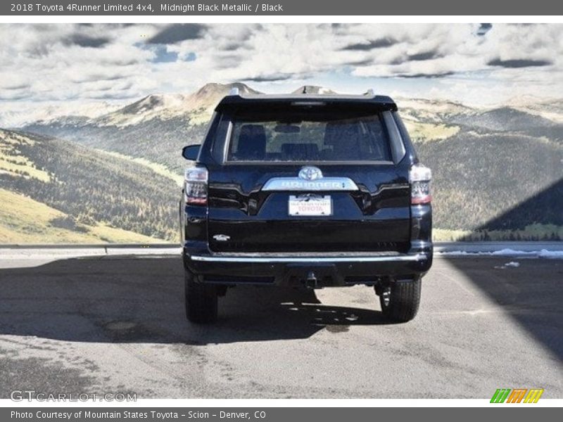Midnight Black Metallic / Black 2018 Toyota 4Runner Limited 4x4